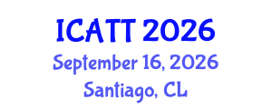 International Conference on Addiction Treatment and Therapy (ICATT) September 16, 2026 - Santiago, Chile International Conference on Addiction Treatment and Therapy (ICATT) September 16, 2026 - Santiago, Chile