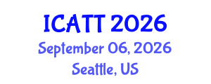 International Conference on Addiction Treatment and Therapy (ICATT) September 06, 2026 - Seattle, United States International Conference on Addiction Treatment and Therapy (ICATT) September 06, 2026 - Seattle, United States