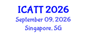 International Conference on Addiction Treatment and Therapy (ICATT) September 09, 2026 - Singapore, Singapore International Conference on Addiction Treatment and Therapy (ICATT) September 09, 2026 - Singapore, Singapore