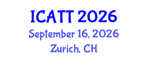 International Conference on Addiction Treatment and Therapy (ICATT) September 16, 2026 - Zurich, Switzerland International Conference on Addiction Treatment and Therapy (ICATT) September 16, 2026 - Zurich, Switzerland