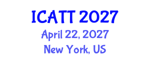 International Conference on Addiction Treatment and Therapy (ICATT) April 22, 2027 - New York, United States International Conference on Addiction Treatment and Therapy (ICATT) April 22, 2027 - New York, United States