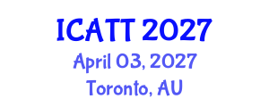 International Conference on Addiction Treatment and Therapy (ICATT) April 03, 2027 - Toronto, Australia International Conference on Addiction Treatment and Therapy (ICATT) April 03, 2027 - Toronto, Australia