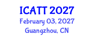 International Conference on Addiction Treatment and Therapy (ICATT) February 03, 2027 - Guangzhou, China International Conference on Addiction Treatment and Therapy (ICATT) February 03, 2027 - Guangzhou, China
