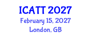 International Conference on Addiction Treatment and Therapy (ICATT) February 15, 2027 - London, United Kingdom International Conference on Addiction Treatment and Therapy (ICATT) February 15, 2027 - London, United Kingdom