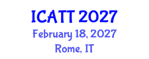 International Conference on Addiction Treatment and Therapy (ICATT) February 18, 2027 - Rome, Italy International Conference on Addiction Treatment and Therapy (ICATT) February 18, 2027 - Rome, Italy
