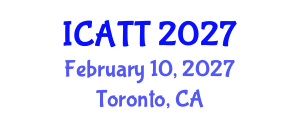International Conference on Addiction Treatment and Therapy (ICATT) February 10, 2027 - Toronto, Canada International Conference on Addiction Treatment and Therapy (ICATT) February 10, 2027 - Toronto, Canada