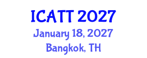 International Conference on Addiction Treatment and Therapy (ICATT) January 18, 2027 - Bangkok, Thailand International Conference on Addiction Treatment and Therapy (ICATT) January 18, 2027 - Bangkok, Thailand