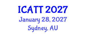 International Conference on Addiction Treatment and Therapy (ICATT) January 28, 2027 - Sydney, Australia International Conference on Addiction Treatment and Therapy (ICATT) January 28, 2027 - Sydney, Australia
