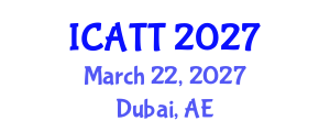 International Conference on Addiction Treatment and Therapy (ICATT) March 22, 2027 - Dubai, United Arab Emirates International Conference on Addiction Treatment and Therapy (ICATT) March 22, 2027 - Dubai, United Arab Emirates