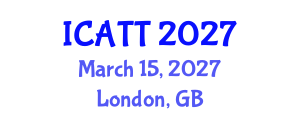 International Conference on Addiction Treatment and Therapy (ICATT) March 15, 2027 - London, United Kingdom International Conference on Addiction Treatment and Therapy (ICATT) March 15, 2027 - London, United Kingdom