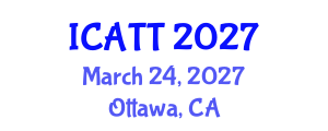 International Conference on Addiction Treatment and Therapy (ICATT) March 24, 2027 - Ottawa, Canada International Conference on Addiction Treatment and Therapy (ICATT) March 24, 2027 - Ottawa, Canada