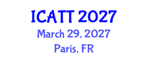 International Conference on Addiction Treatment and Therapy (ICATT) March 29, 2027 - Paris, France International Conference on Addiction Treatment and Therapy (ICATT) March 29, 2027 - Paris, France