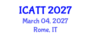 International Conference on Addiction Treatment and Therapy (ICATT) March 04, 2027 - Rome, Italy International Conference on Addiction Treatment and Therapy (ICATT) March 04, 2027 - Rome, Italy