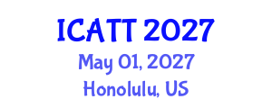 International Conference on Addiction Treatment and Therapy (ICATT) May 01, 2027 - Honolulu, United States International Conference on Addiction Treatment and Therapy (ICATT) May 01, 2027 - Honolulu, United States