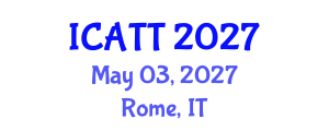 International Conference on Addiction Treatment and Therapy (ICATT) May 03, 2027 - Rome, Italy International Conference on Addiction Treatment and Therapy (ICATT) May 03, 2027 - Rome, Italy