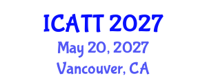 International Conference on Addiction Treatment and Therapy (ICATT) May 20, 2027 - Vancouver, Canada International Conference on Addiction Treatment and Therapy (ICATT) May 20, 2027 - Vancouver, Canada