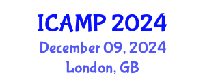 International Conference on Additive Manufacturing for Products (ICAMP) December 09, 2024 - London, United Kingdom