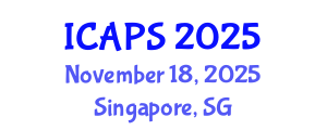 International Conference on Administrative and Political Sciences (ICAPS) November 18, 2025 - Singapore, Singapore
