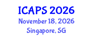 International Conference on Administrative and Political Sciences (ICAPS) November 18, 2026 - Singapore, Singapore