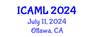 International Conference on Admiralty and Maritime Law (ICAML) July 12, 2024 - Ottawa, Canada
