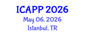 International Conference on Adolescent Psychiatry and Psychology (ICAPP) May 06, 2026 - Istanbul, Turkey