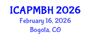 International Conference on Adolescent Psychiatry, Mental and Behavioral Health (ICAPMBH) February 16, 2026 - Bogota, Colombia International Conference on Adolescent Psychiatry, Mental and Behavioral Health (ICAPMBH) February 16, 2026 - Bogota, Colombia