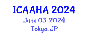 International Conference on Adsorption Analysis and Heterogeneous Adsorption (ICAAHA) June 03, 2024 - Tokyo, Japan
