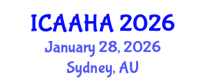 International Conference on Adsorption Analysis and Heterogeneous Adsorption (ICAAHA) January 28, 2026 - Sydney, Australia
