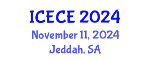 International Conference on Adult and Continuing Education (ICECE) November 11, 2024 - Jeddah, Saudi Arabia
