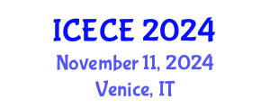International Conference on Adult and Continuing Education (ICECE) November 11, 2024 - Venice, Italy