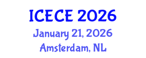 International Conference on Adult and Continuing Education (ICECE) January 21, 2026 - Amsterdam, Netherlands