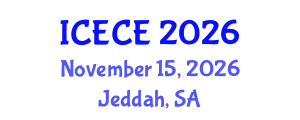 International Conference on Adult and Continuing Education (ICECE) November 15, 2026 - Jeddah, Saudi Arabia