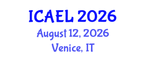 International Conference on Adult Education and Learning (ICAEL) August 12, 2026 - Venice, Italy