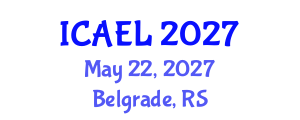 International Conference on Adult Education and Learning (ICAEL) May 22, 2027 - Belgrade, Serbia