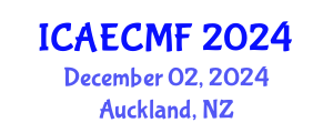 International Conference on Adult Education, Challenges and Motivating Factors (ICAECMF) December 02, 2024 - Auckland, New Zealand