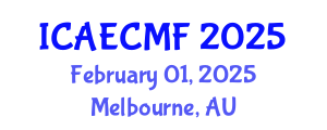 International Conference on Adult Education, Challenges and Motivating Factors (ICAECMF) February 01, 2025 - Melbourne, Australia