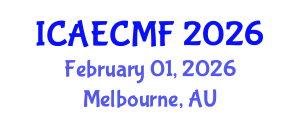 International Conference on Adult Education, Challenges and Motivating Factors (ICAECMF) February 01, 2026 - Melbourne, Australia