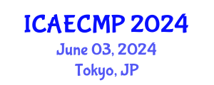 International Conference on Adult Education, Comparative Methods and Principles (ICAECMP) June 03, 2024 - Tokyo, Japan