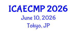 International Conference on Adult Education, Comparative Methods and Principles (ICAECMP) June 10, 2026 - Tokyo, Japan