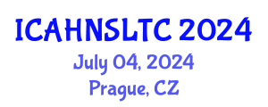 International Conference on Adult Health, Nursing Systems and Long Term Conditions (ICAHNSLTC) July 04, 2024 - Prague, Czechia