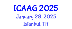 International Conference on Advanced and Applied Geomechanics (ICAAG) January 28, 2025 - Istanbul, Turkey