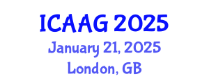 International Conference on Advanced and Applied Geomechanics (ICAAG) January 21, 2025 - London, United Kingdom
