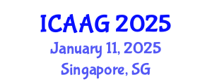 International Conference on Advanced and Applied Geomechanics (ICAAG) January 11, 2025 - Singapore, Singapore