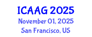 International Conference on Advanced and Applied Geomechanics (ICAAG) November 01, 2025 - San Francisco, United States