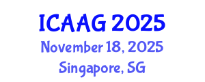 International Conference on Advanced and Applied Geomechanics (ICAAG) November 18, 2025 - Singapore, Singapore