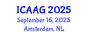 International Conference on Advanced and Applied Geomechanics (ICAAG) September 16, 2025 - Amsterdam, Netherlands
