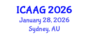 International Conference on Advanced and Applied Geomechanics (ICAAG) January 28, 2026 - Sydney, Australia