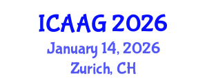 International Conference on Advanced and Applied Geomechanics (ICAAG) January 14, 2026 - Zurich, Switzerland