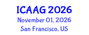 International Conference on Advanced and Applied Geomechanics (ICAAG) November 01, 2026 - San Francisco, United States