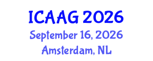 International Conference on Advanced and Applied Geomechanics (ICAAG) September 16, 2026 - Amsterdam, Netherlands